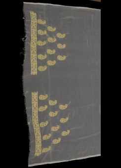 ISHIEQA's Beige Georgette Chikankari Saree - RR0104D