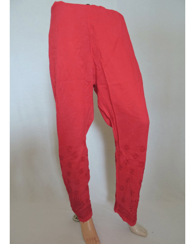 ISHIEQA's Coral Rayon Chikankari Pant - KL0309C