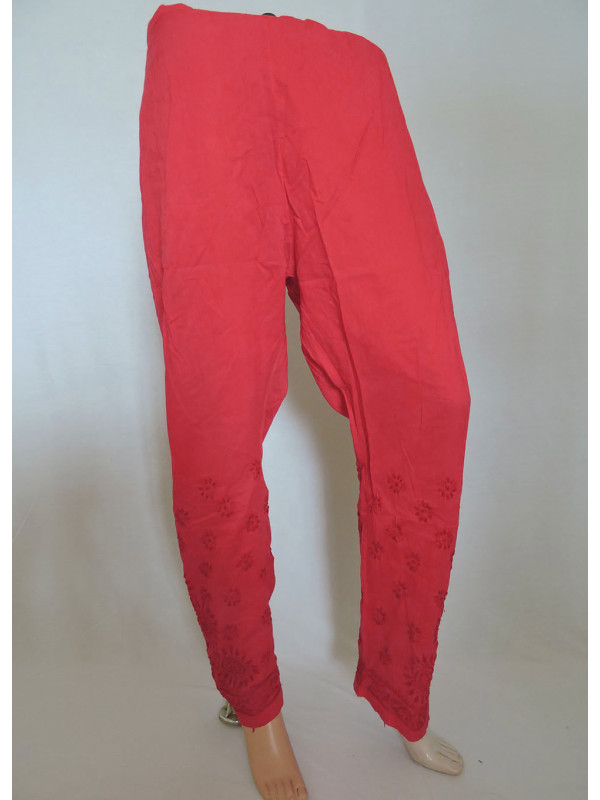 ISHIEQA's Coral Rayon Chikankari Pant - KL0309C