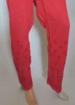 ISHIEQA's Coral Rayon Chikankari Pant - KL0309C