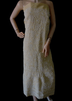 ISHIEQA's Beige Kota Doria Kurti Fabric-VC0105D